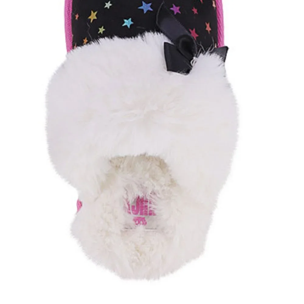 NWT Juicy by Juicy Couture Sonora Girls Slip-On Slippers Black SZ 4-5 🌟🌟